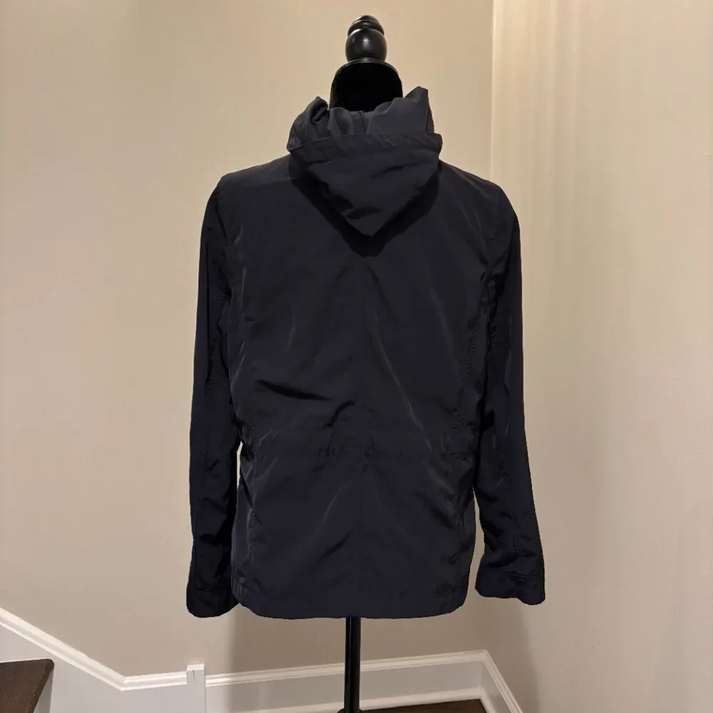 Navy Blue Raincoat | Size Medium - Picture 7 of 10